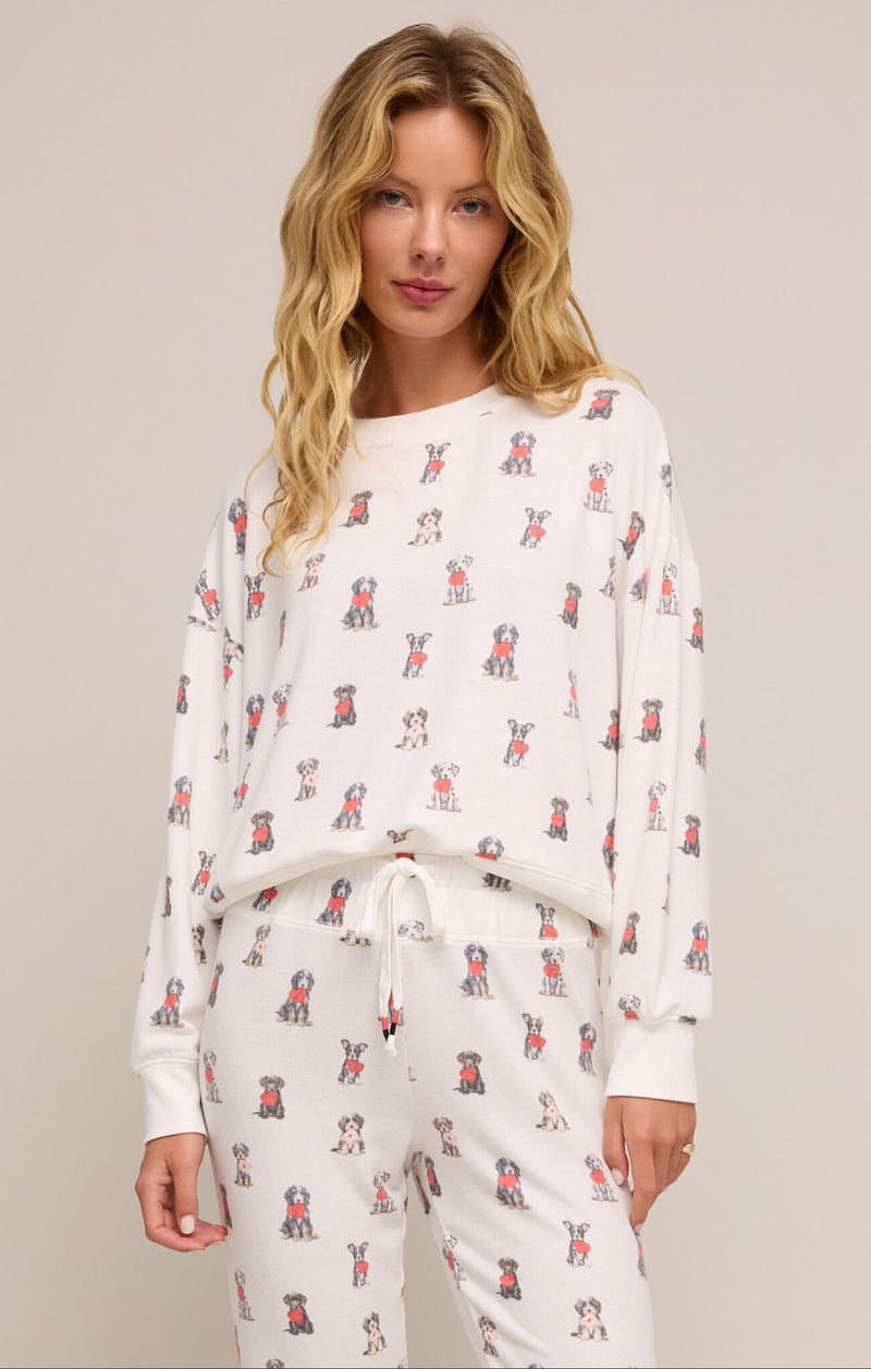 Puppy Love Lounge Top