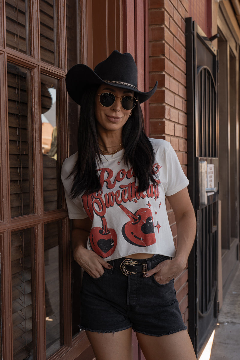 Rodeo Sweatheart Crop Tee