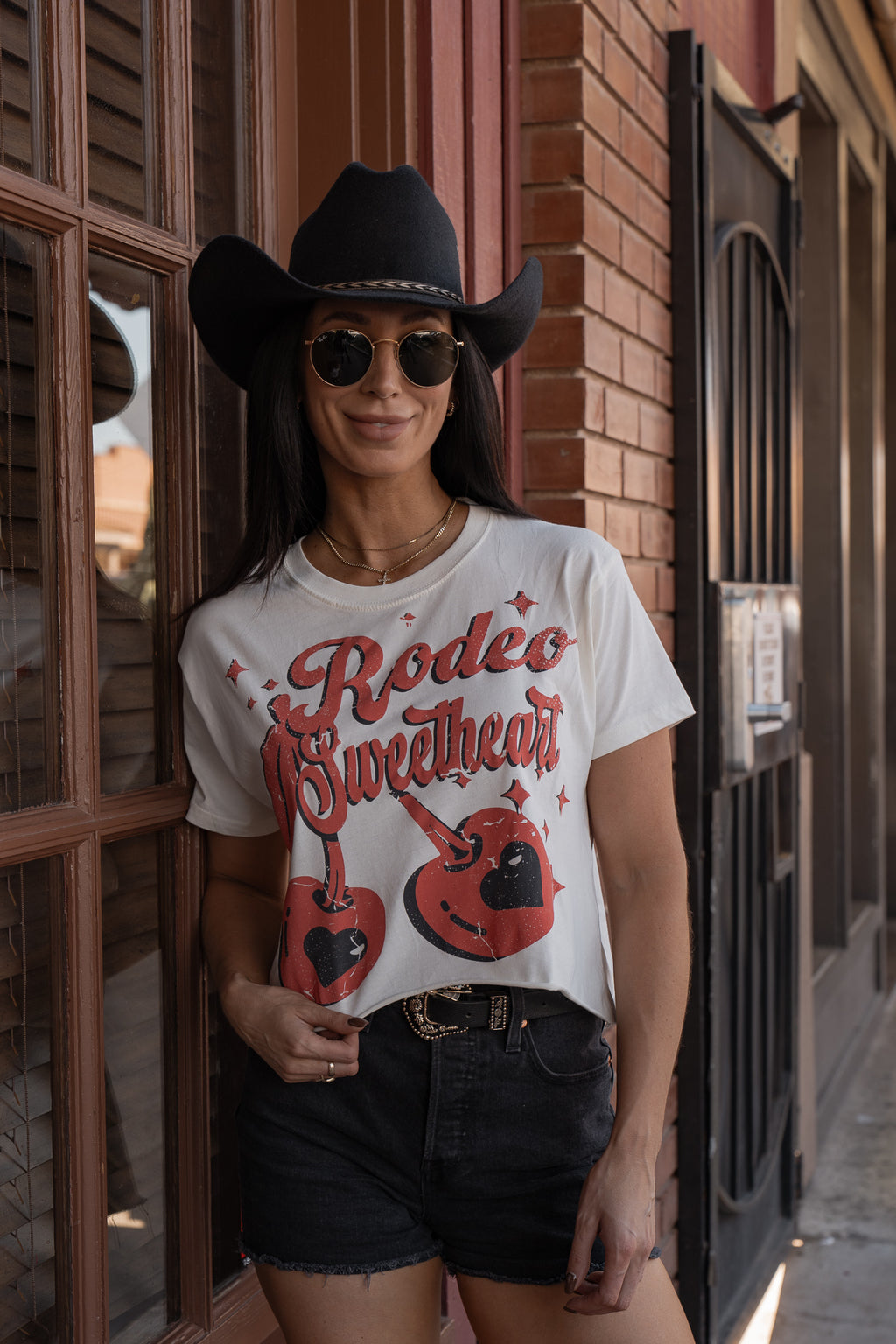 Rodeo Sweatheart Crop Tee