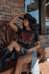 Outlaw Roses Crop Tee