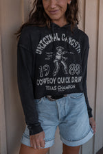 Original Gangsta Crop Hoodie