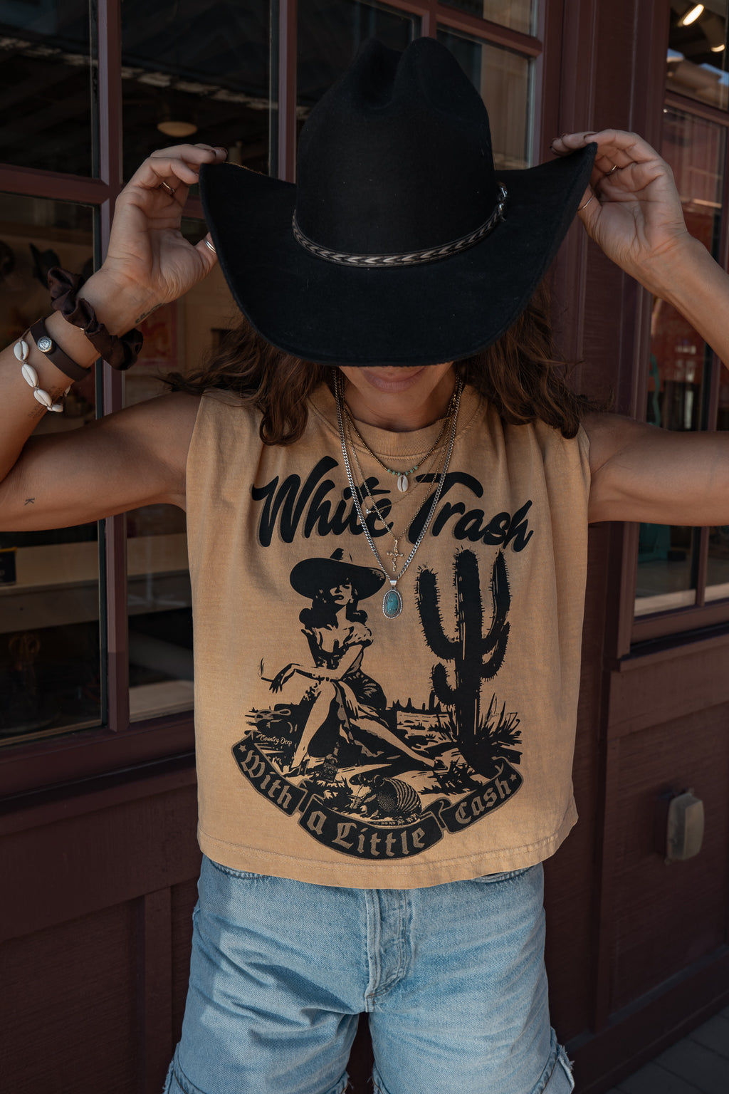 White Trash with a Little Cash Graphic Tee