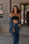 All Day Denim Knit Pant