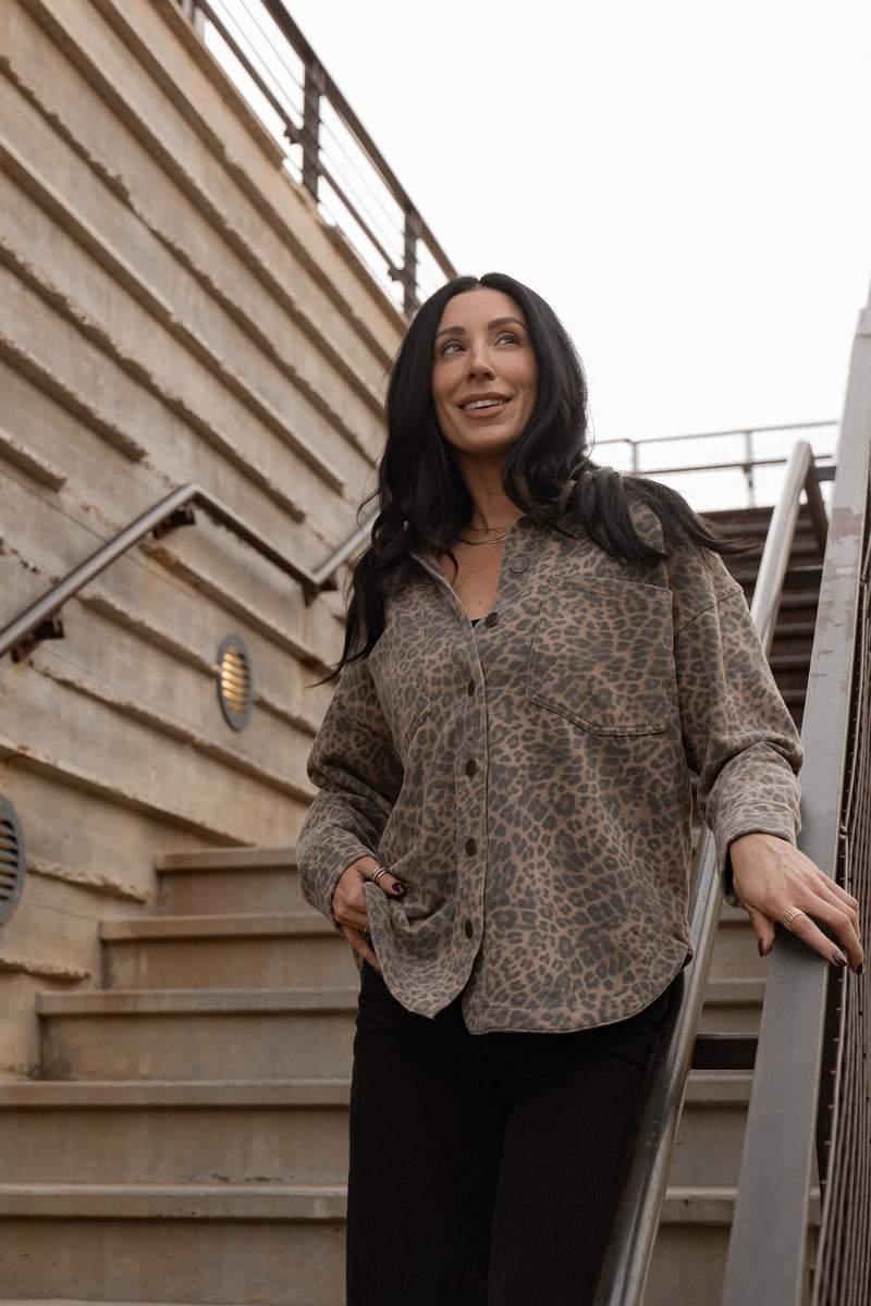 All Day Leopard Jacket