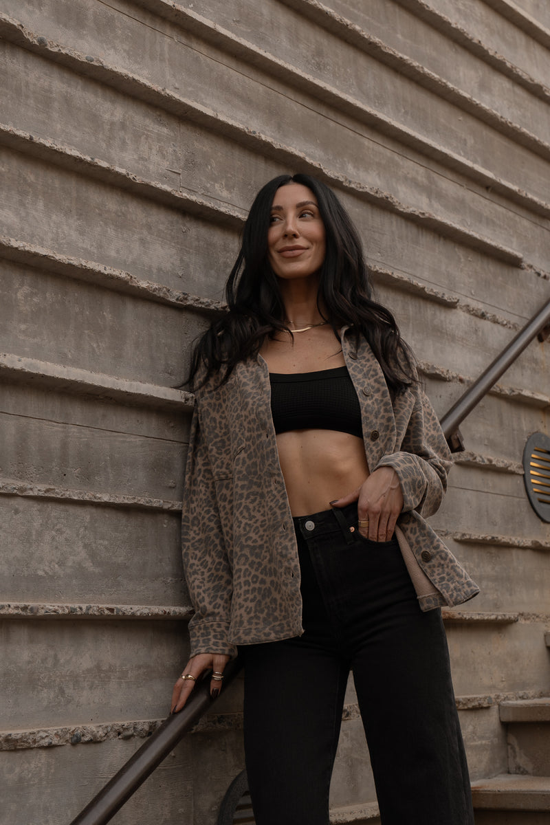 All Day Leopard Jacket