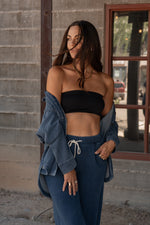 All Day Denim Knit Pant