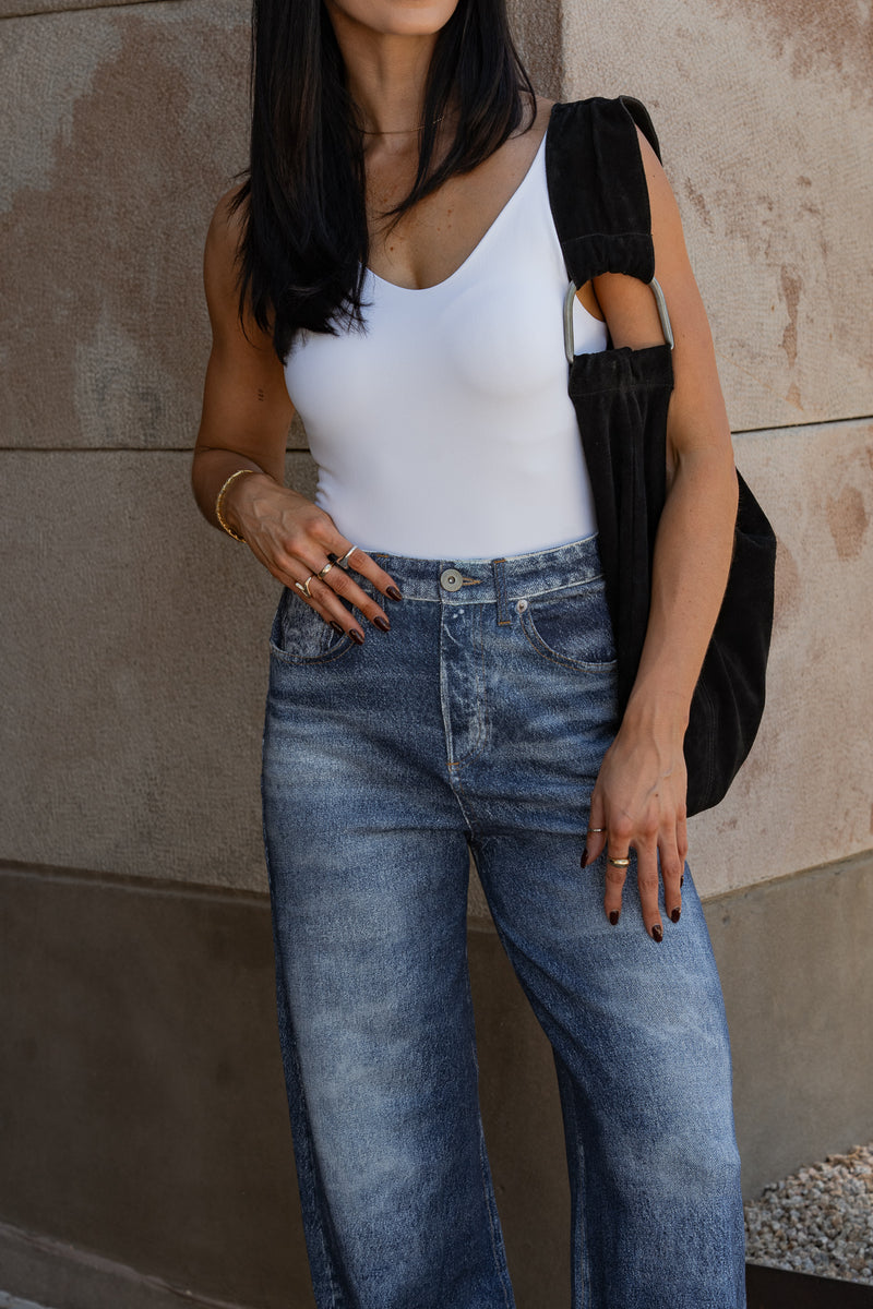 The Essential White Bodysuit
