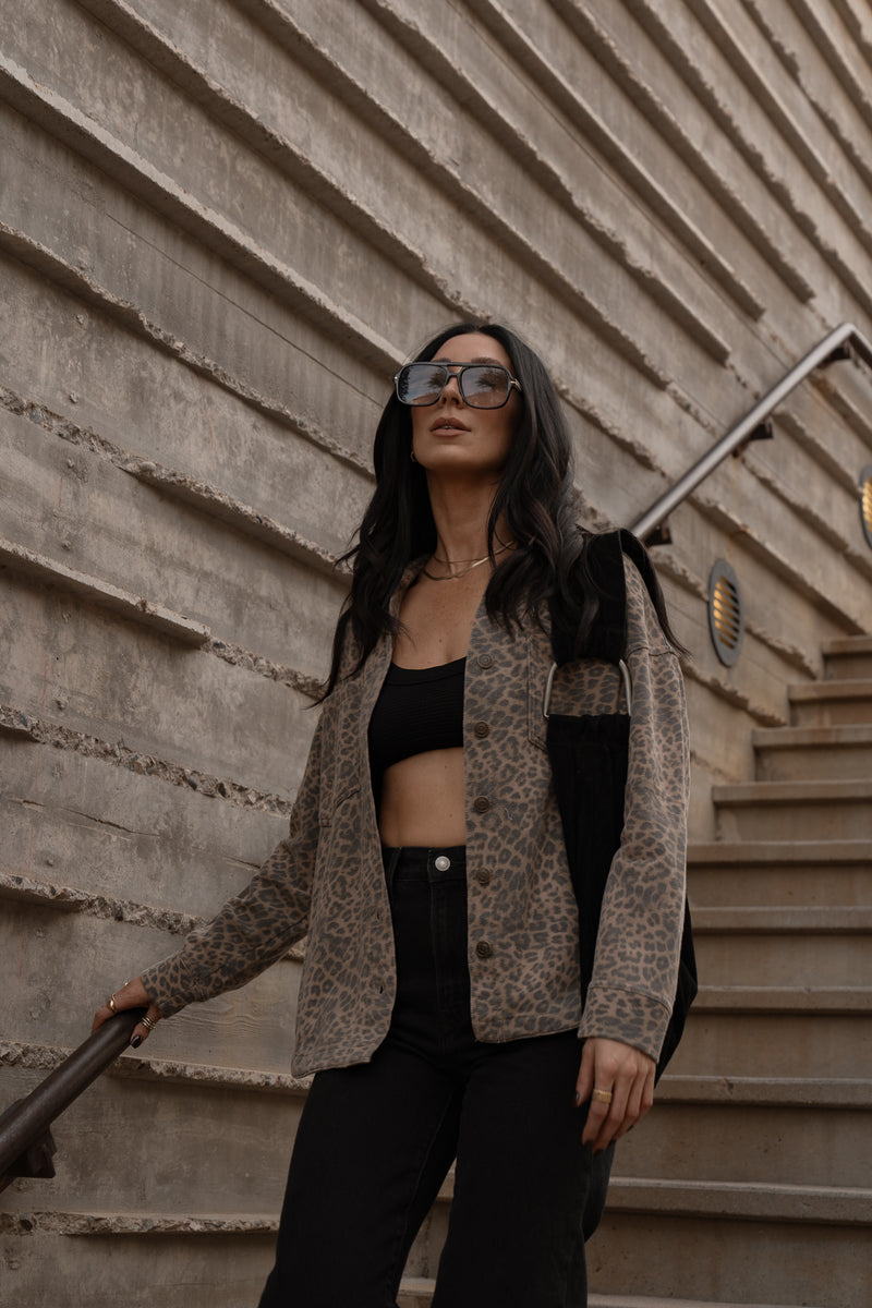 All Day Leopard Jacket