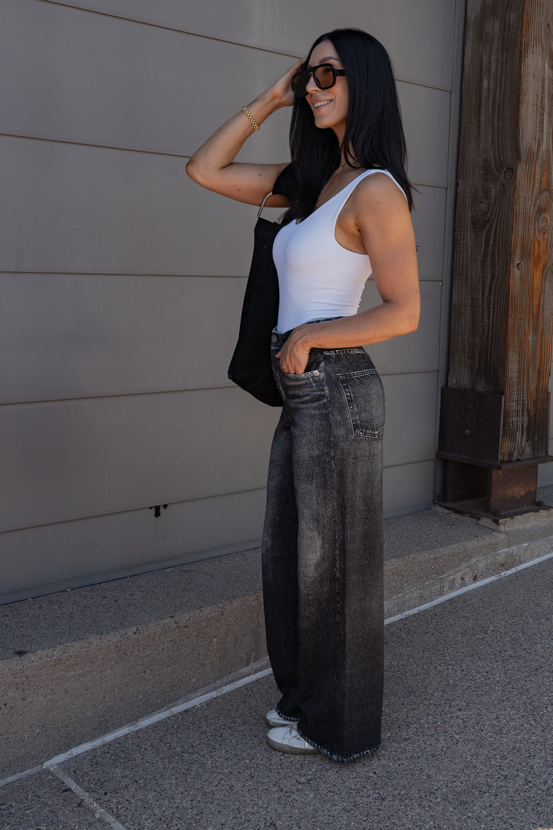 Joy Faux Jean - Black