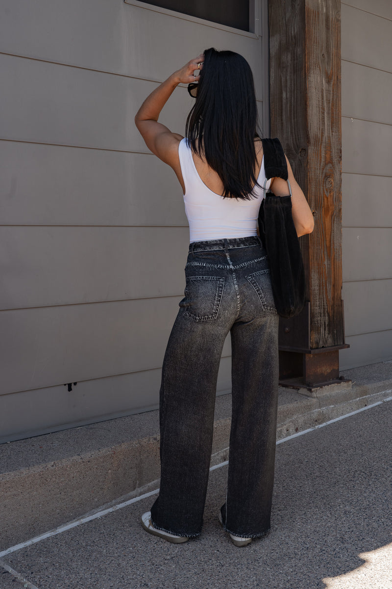 Joy Faux Jean - Black