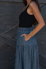 Selene Denim Skirt