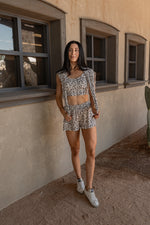 Lux Leopard Short