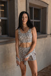 Lux Leopard Tank Bra