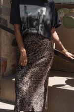 Izabel Leopard Skirt