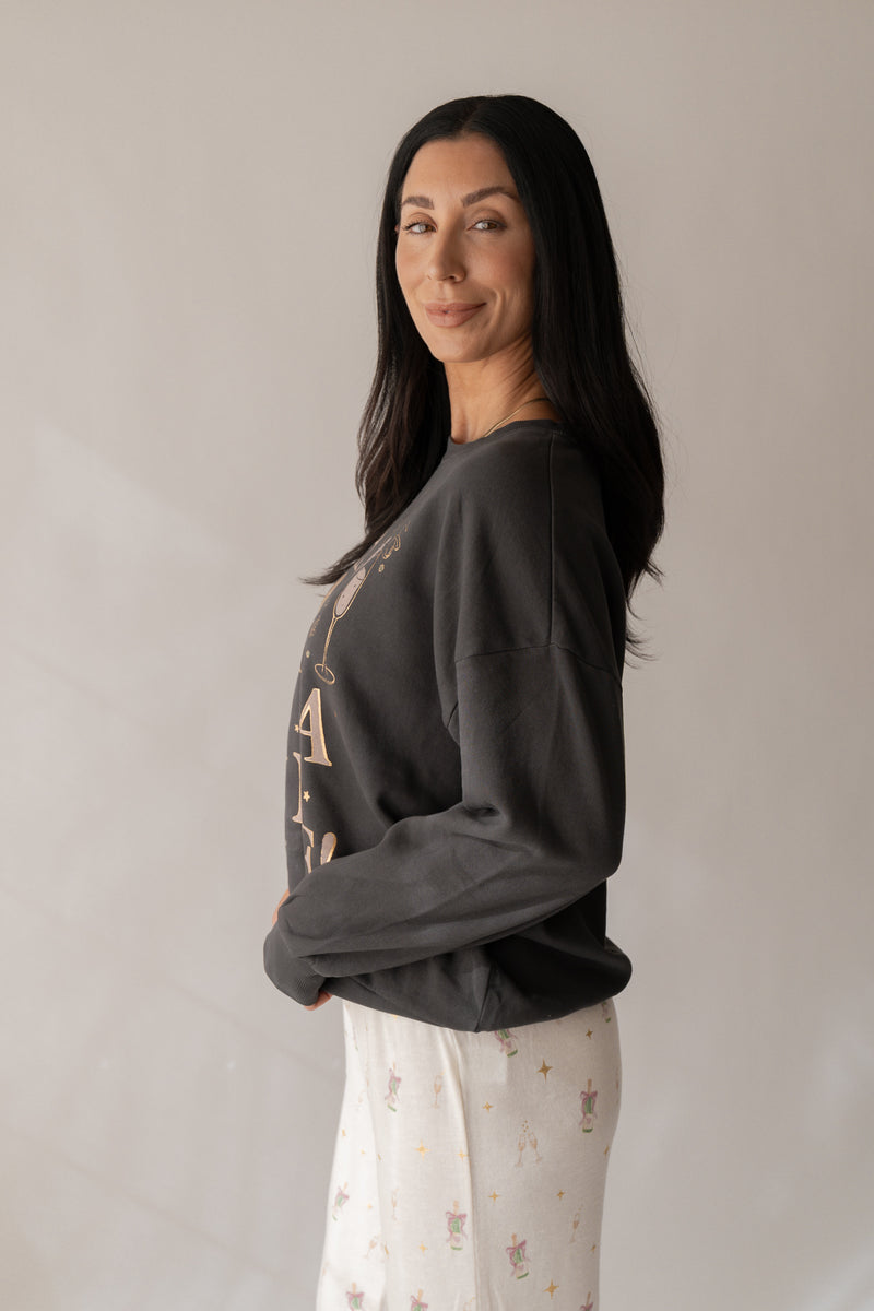 Champagne Cheers Sweatshirt