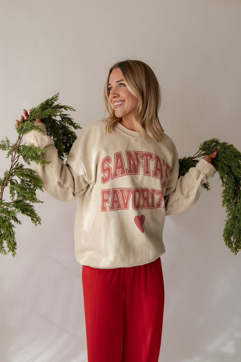 Santas Favorite Sweatshirt