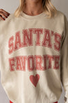 Santas Favorite Sweatshirt