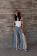 Avalon Lace Denim Jean