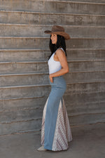 Avalon Lace Denim Jean