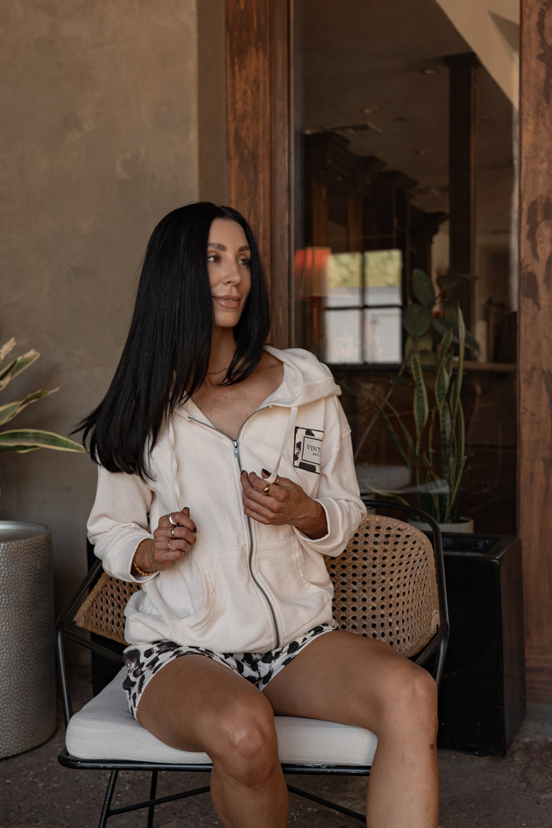 Leopard Lounge Zip