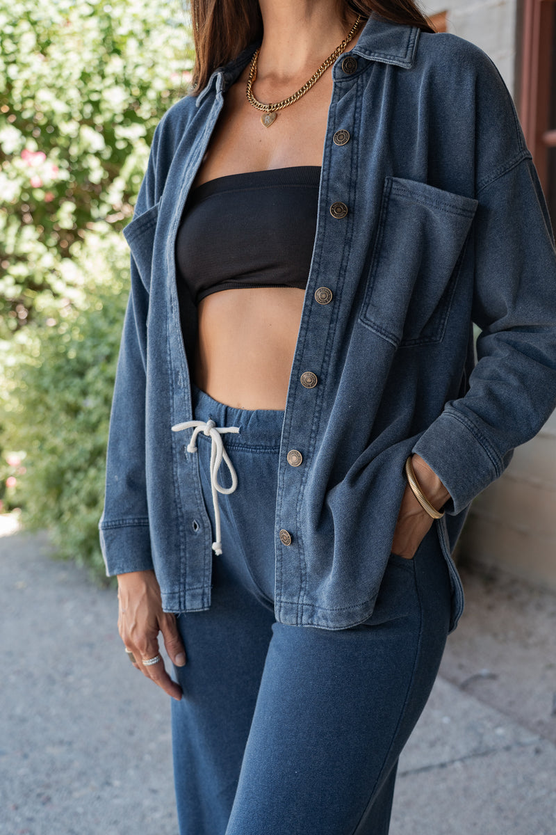 All Day Knit Denim Jacket