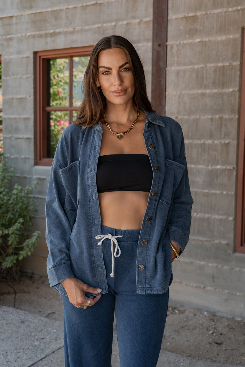 All Day Knit Denim Jacket
