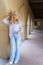 Boyfriend Striped Shirt